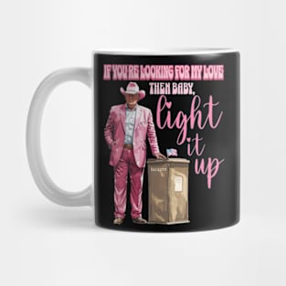 Then Baby Light It Up Western Donald, Trump 2024 Mug